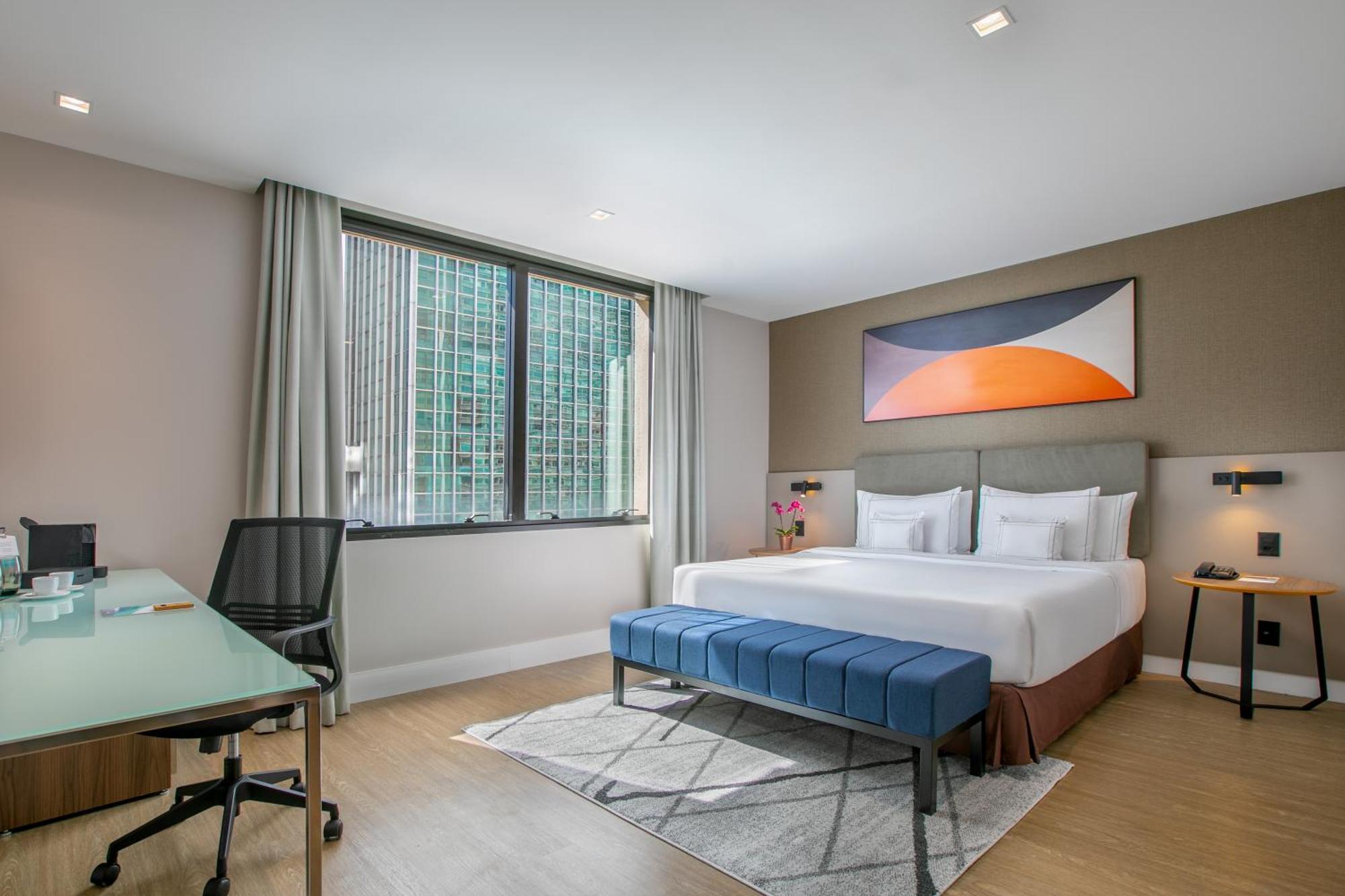 Melia Paulista Hotel São Paulo Eksteriør billede Deluxe Room